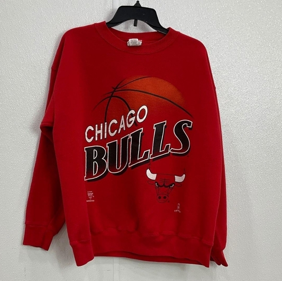 Red Crewneck Sweatshirt